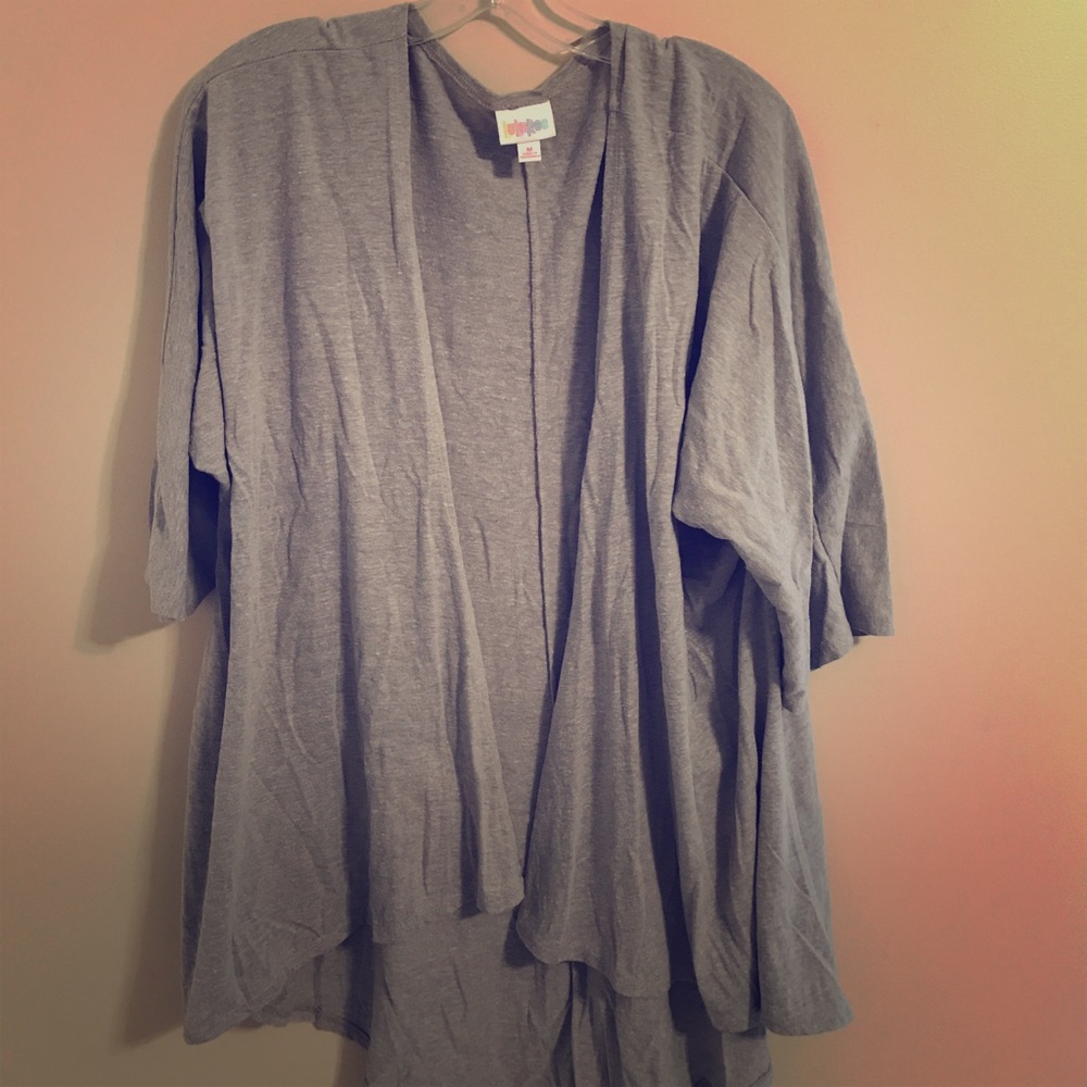 LulaRoe Solid Gray Lindsay